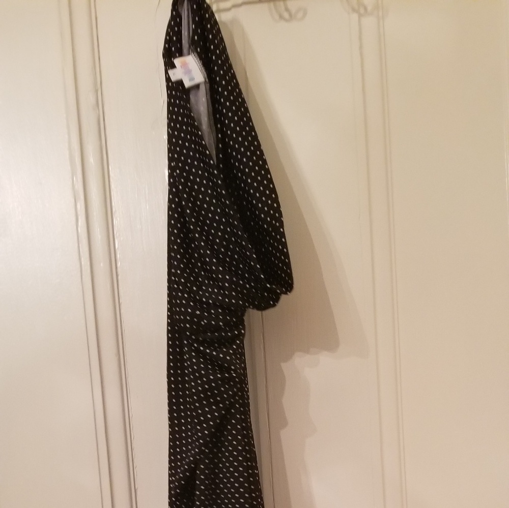 LLR MAXI BLACK POLKA DOT SIZE L